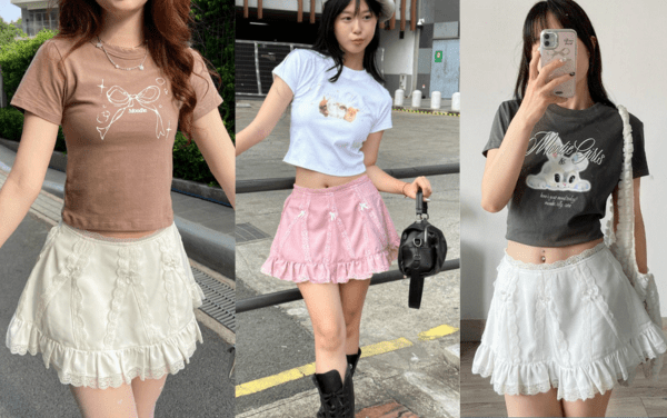 10+ Ways to Mix Clothes with Short Flared Skirts in Trendy Style - Celidior