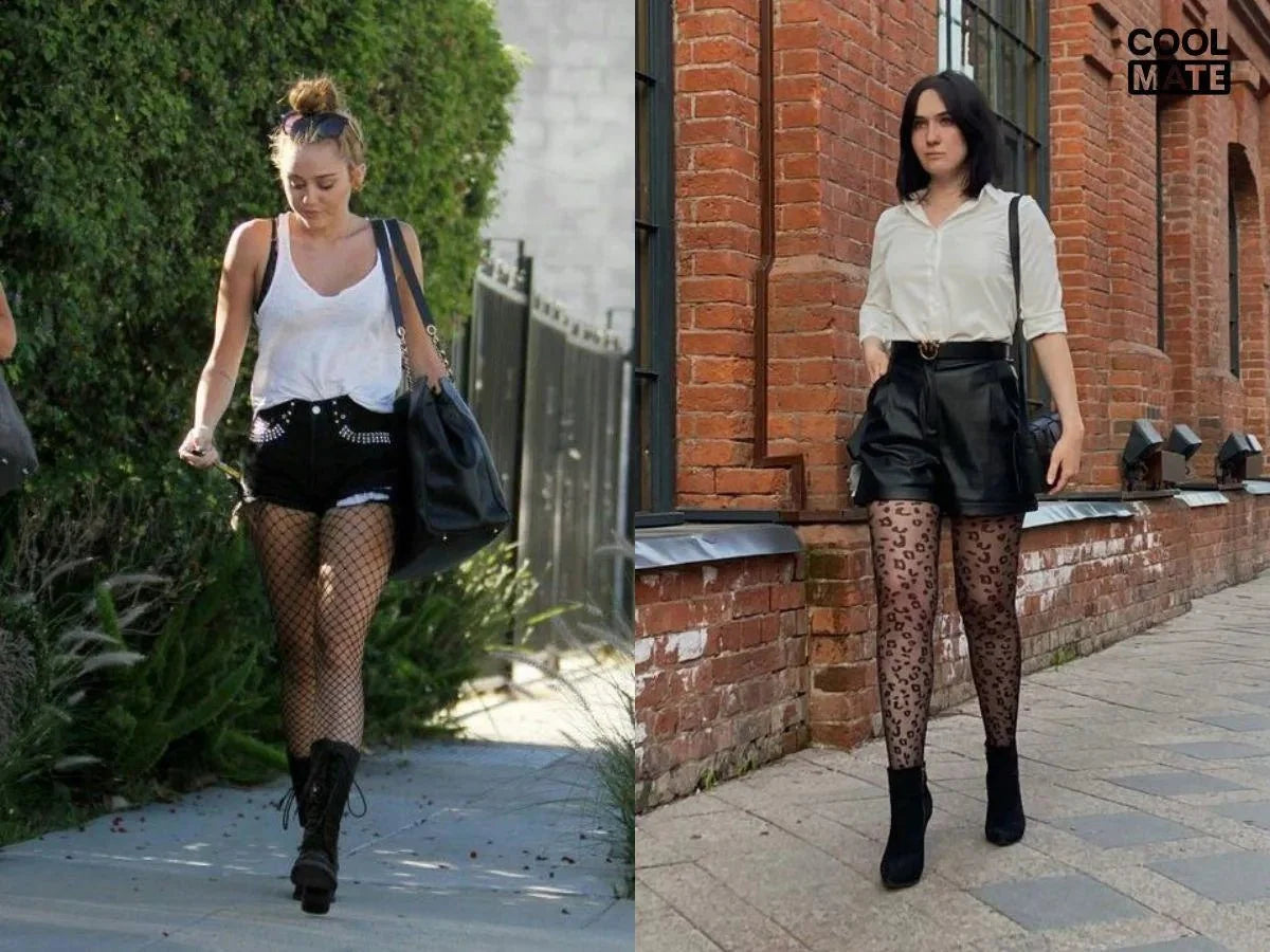 9+ Ways to coordinate fishnet stockings in a stylish way, say no to offensiveness - Celidior