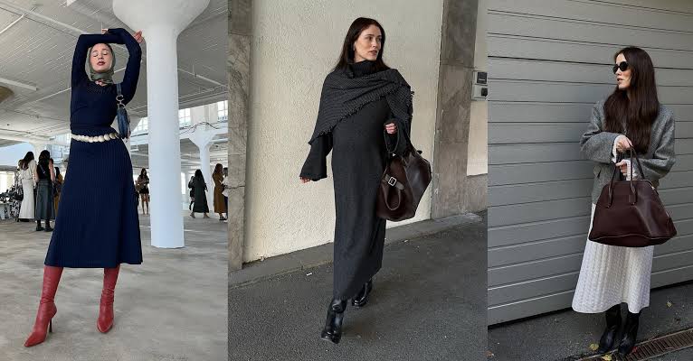 “Awaken” autumn with a myriad of feminine, stylish maxi dress designs. - Celidior