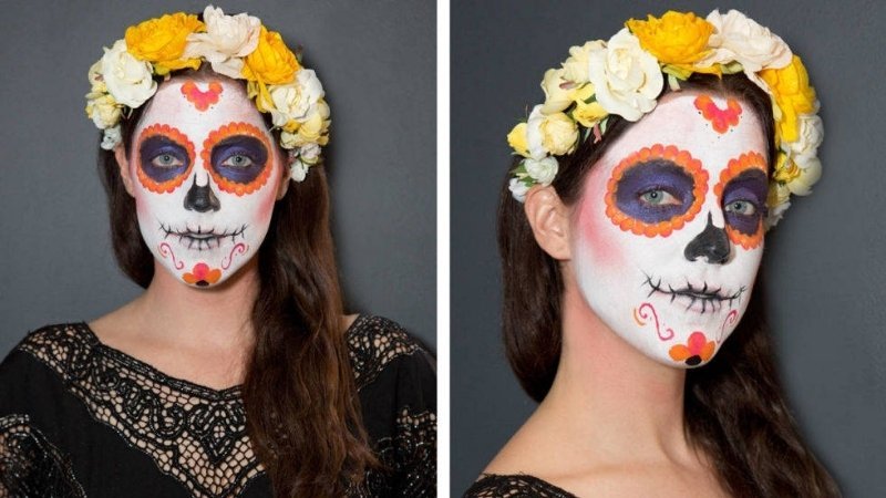 Halloween Face Painting: 10+ Ideas from Cute to Cool - Celidior