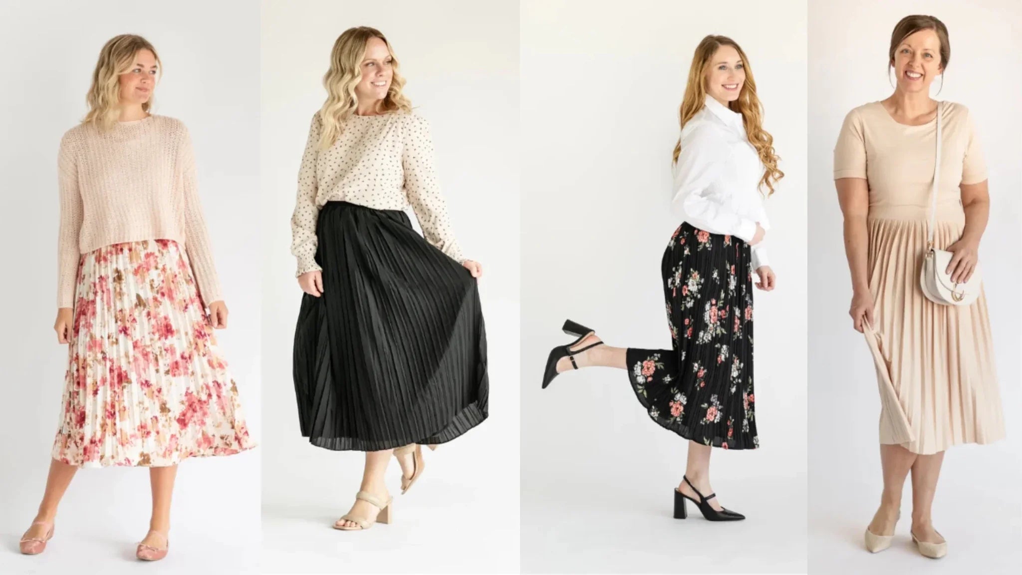Tips for wearing midi skirts that are both stylish and sun-protective in summer. - Celidior
