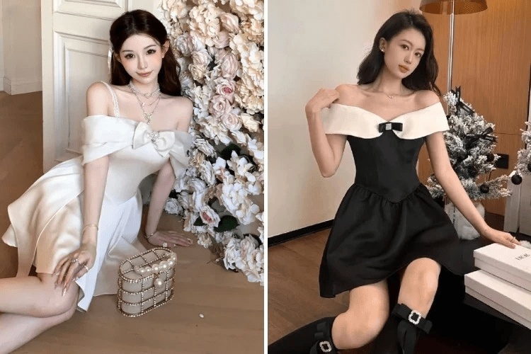 TOP 21+ BEAUTIFUL high-end princess flared dress models that you cannot miss - Celidior