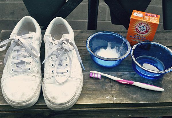 Wash white sneakers in just 1 minute, don't miss it - Celidior