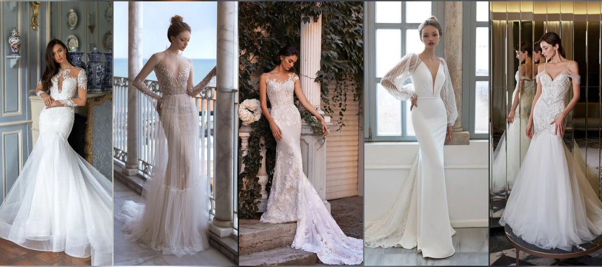 What is a mermaid-style dress? Trending mermaid-style dress designs right now - Celidior