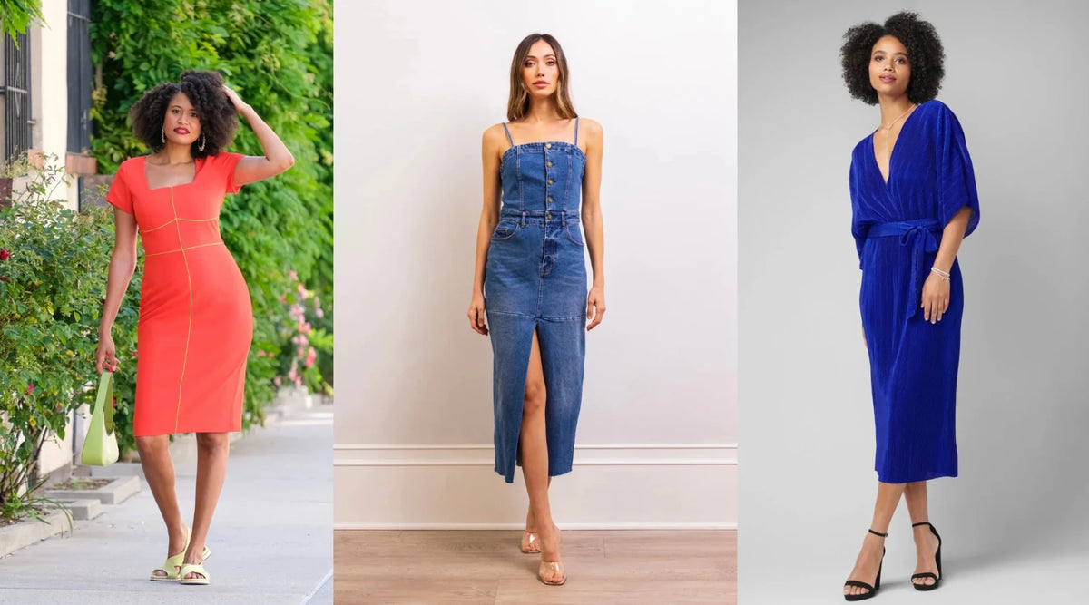 What is a midi dress? How to choose a flattering and easy-to-wear midi dress - Celidior