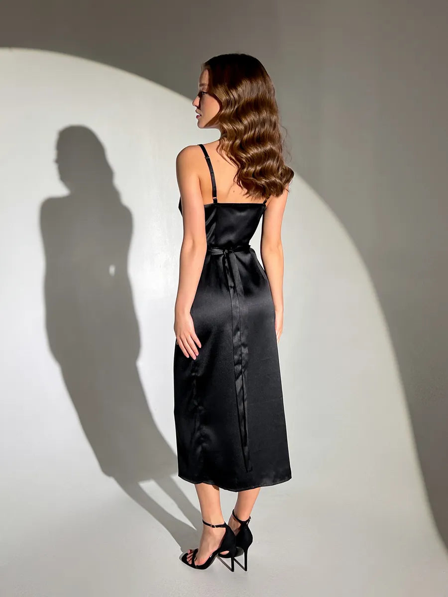 Wilfred Wrap-Around Slip Dress