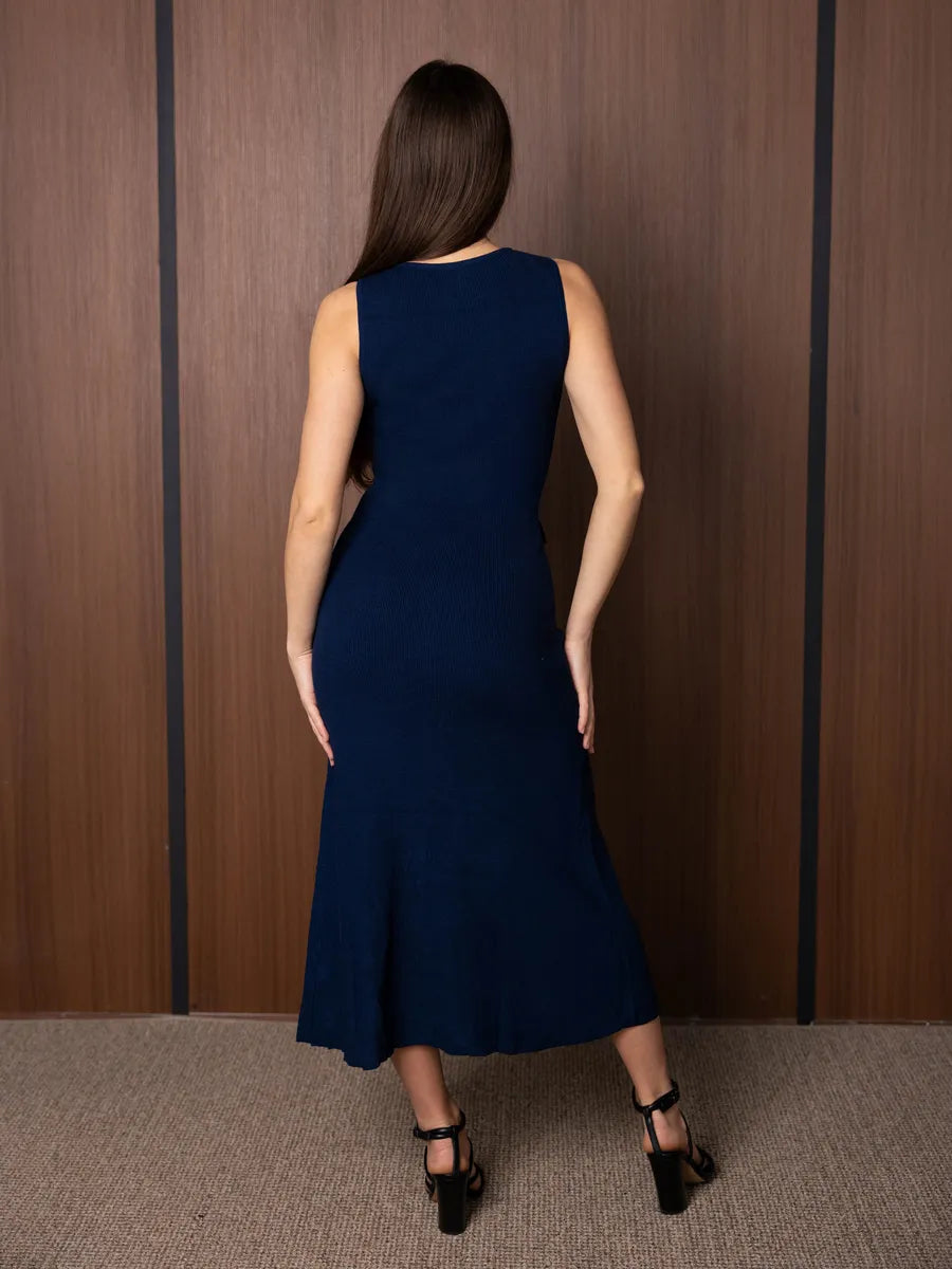 Aboli Knitted Elegant Sleeveless Dress