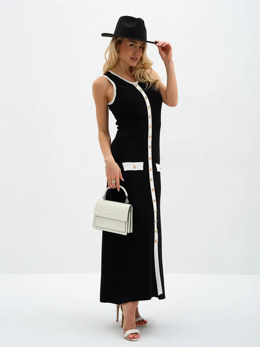 Aboli Knitted Elegant Sleeveless Dress