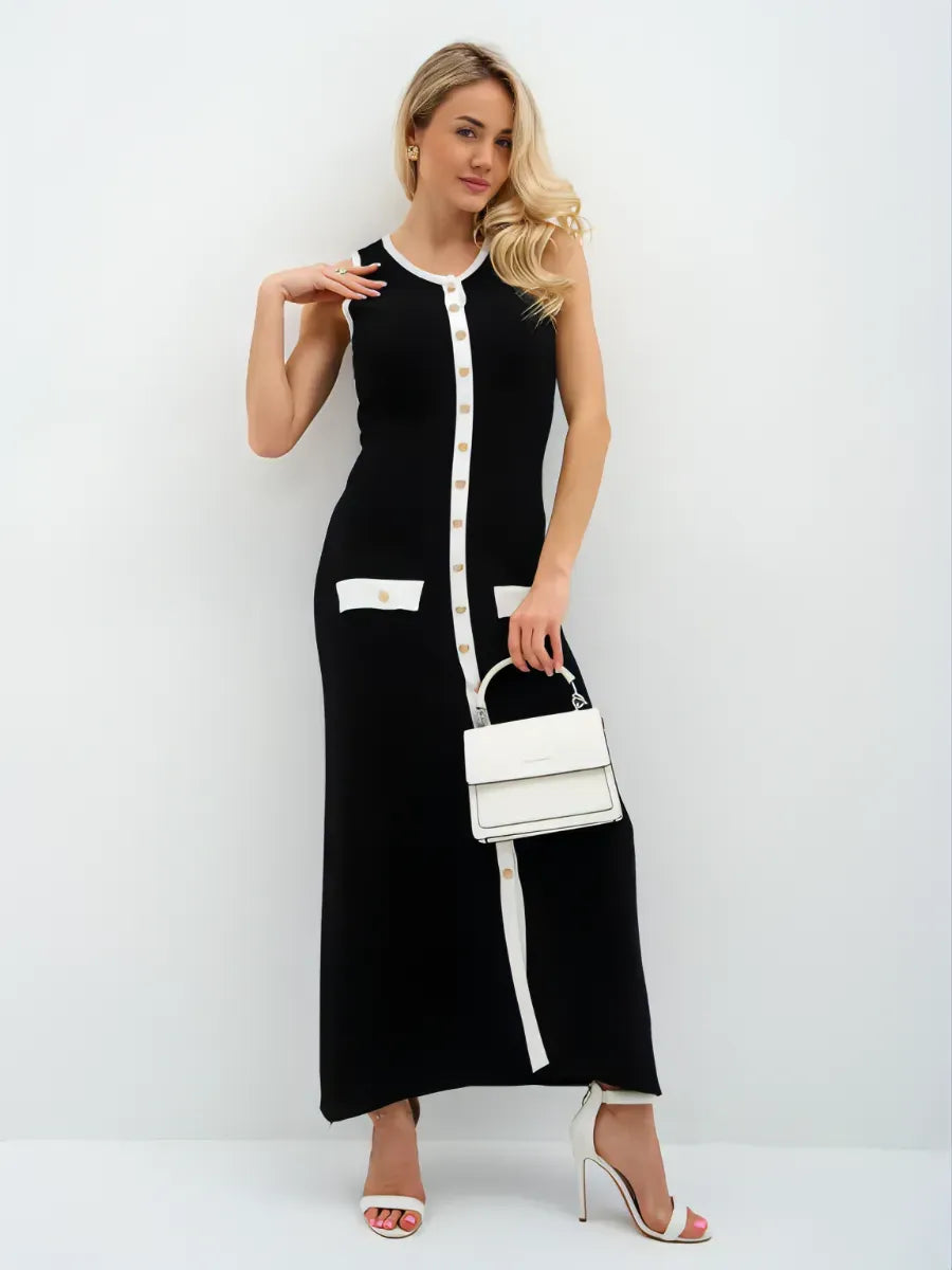 Aboli Knitted Elegant Sleeveless Dress