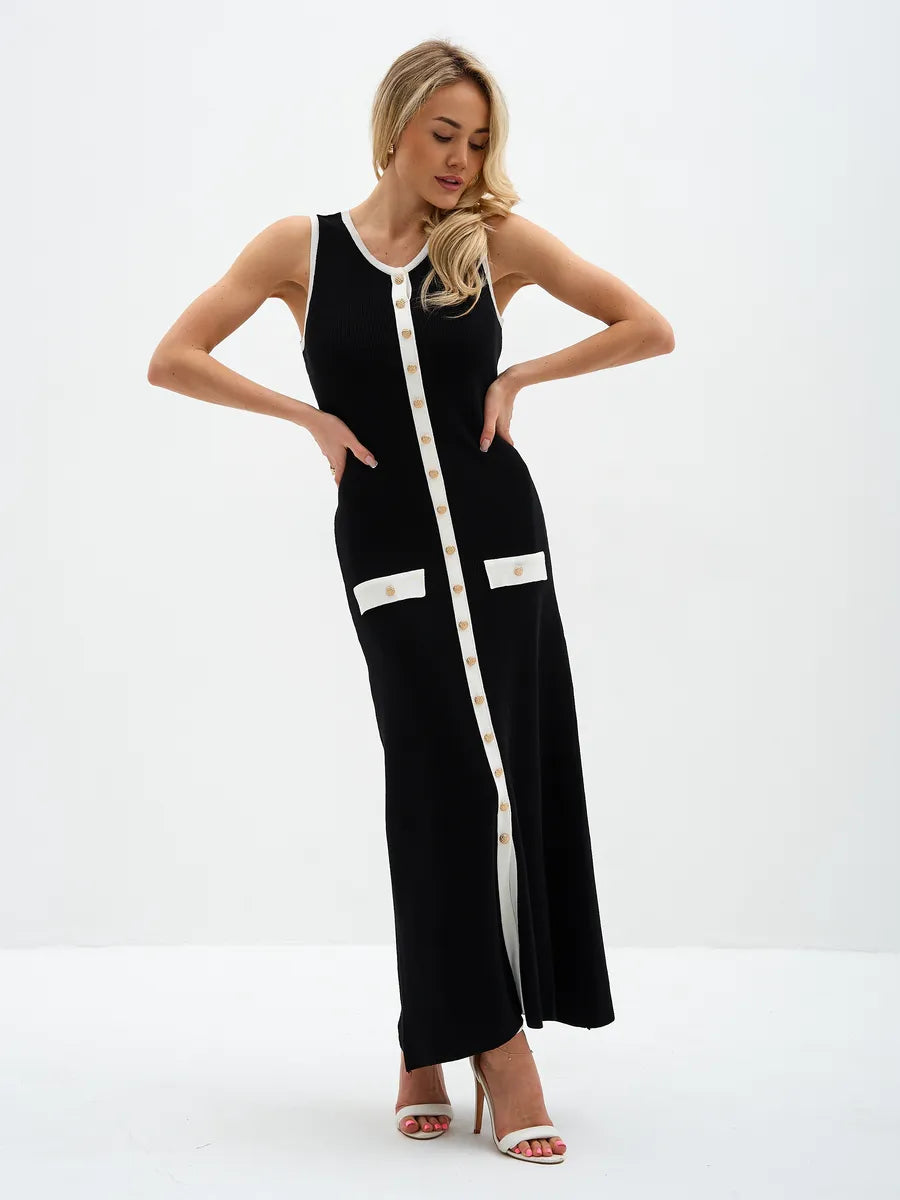 Aboli Knitted Elegant Sleeveless Dress