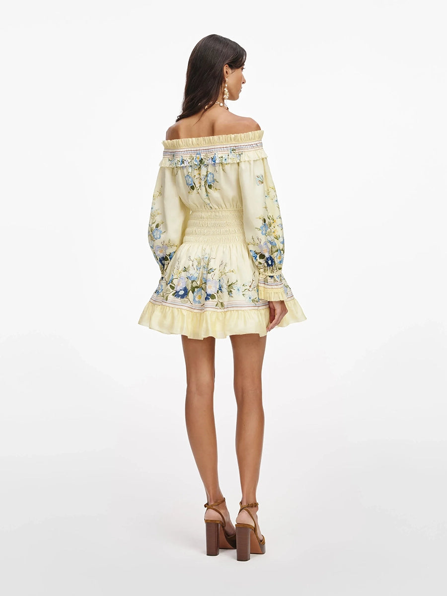 Agate Sexy Stretchy Long Sleeve Dress