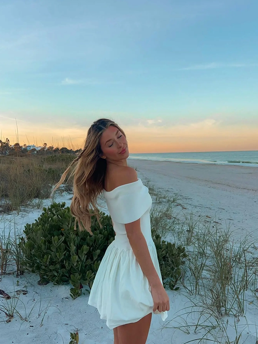 Anthe Beach Sexy Knitted Dress