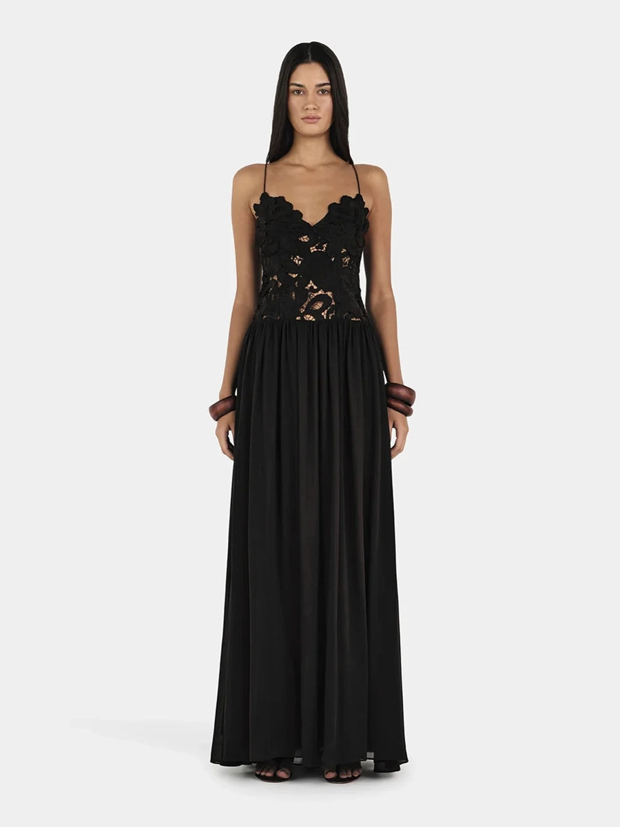 Aphia Fashionable Floral Slim Fit Party Dress