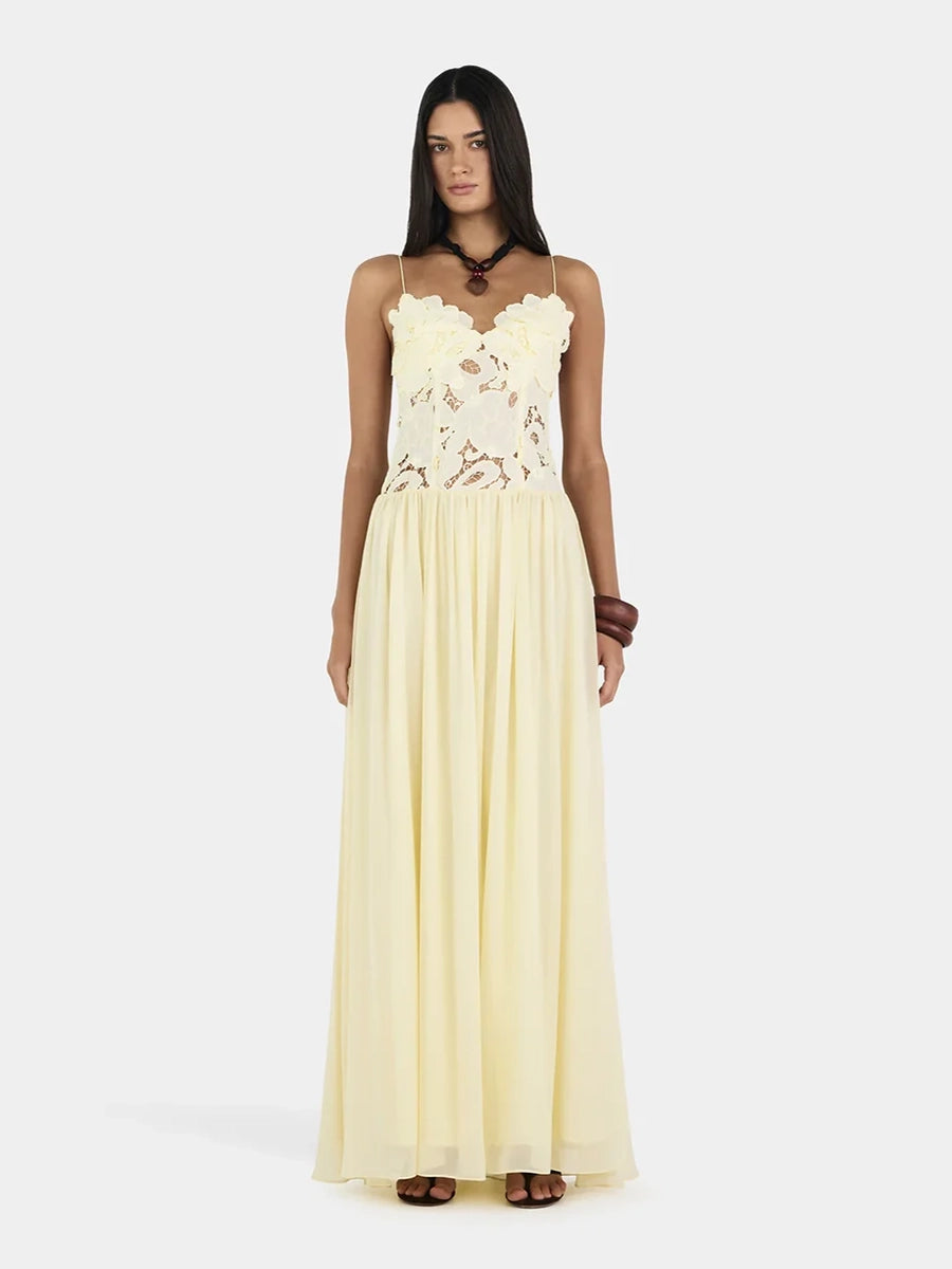 Aphia Fashionable Floral Slim Fit Party Dress