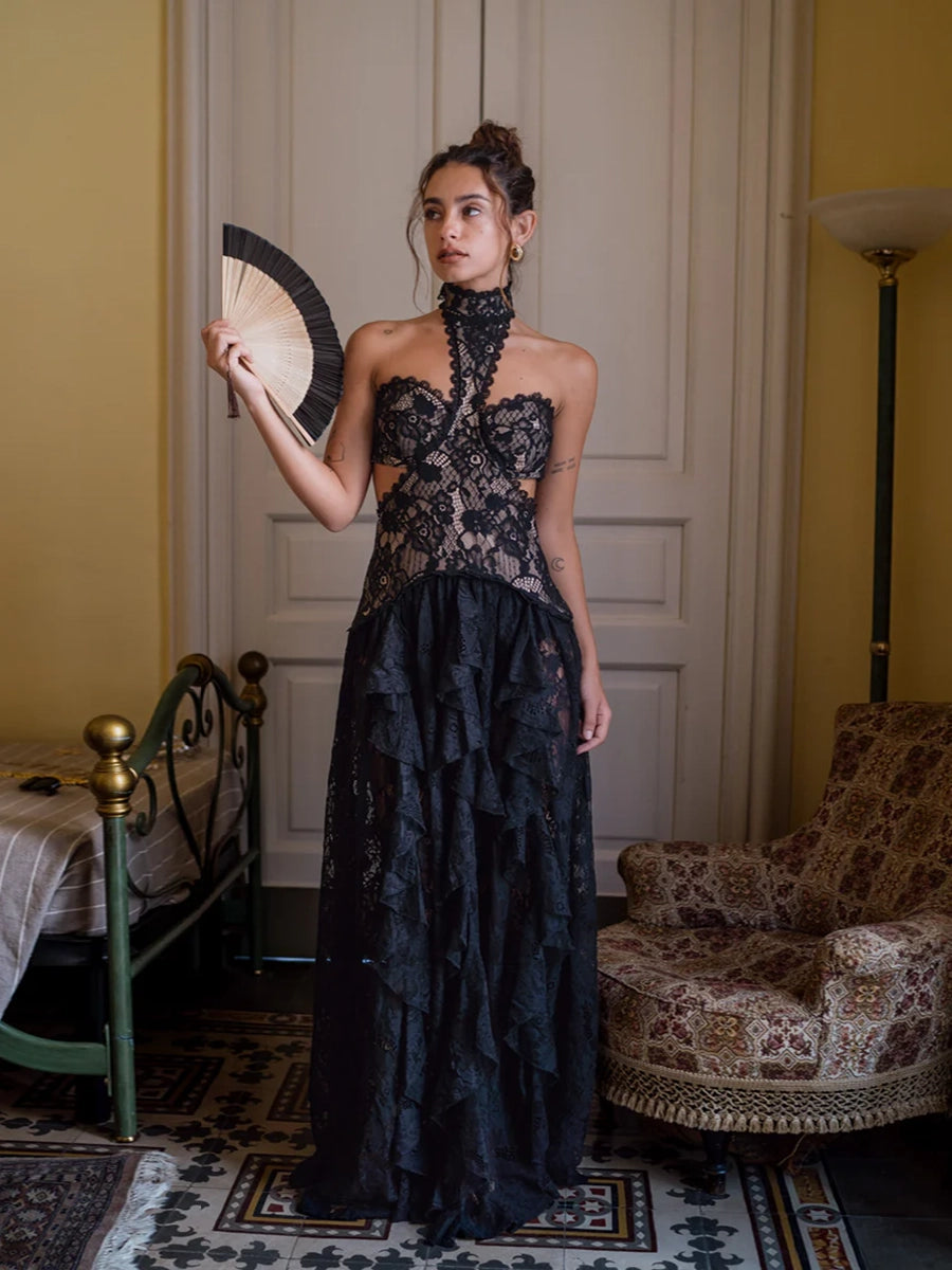 Arado Lace Slip Dress Resort Style