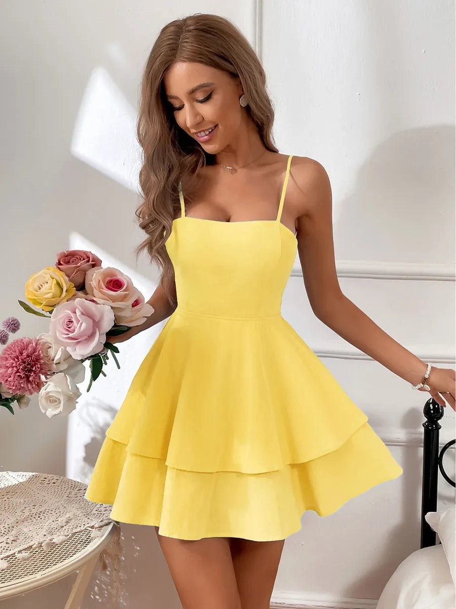 Atilda Bow Bandage Mini Dress