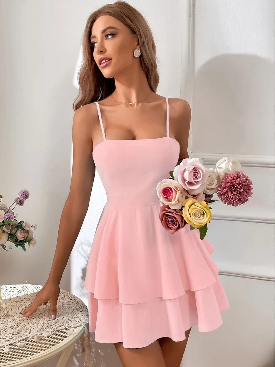 Atilda Bow Bandage Mini Dress