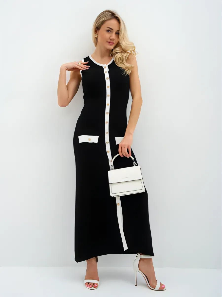 Aboli Knitted Elegant Sleeveless Dressmaxi dressCelidiorCelidiorCJLY284768301AZnull