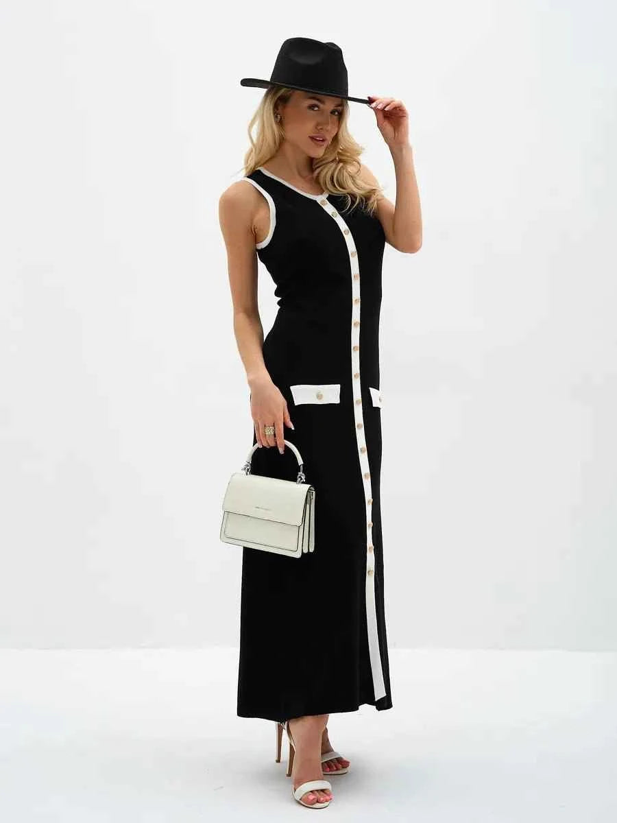 Aboli Knitted Elegant Sleeveless Dress