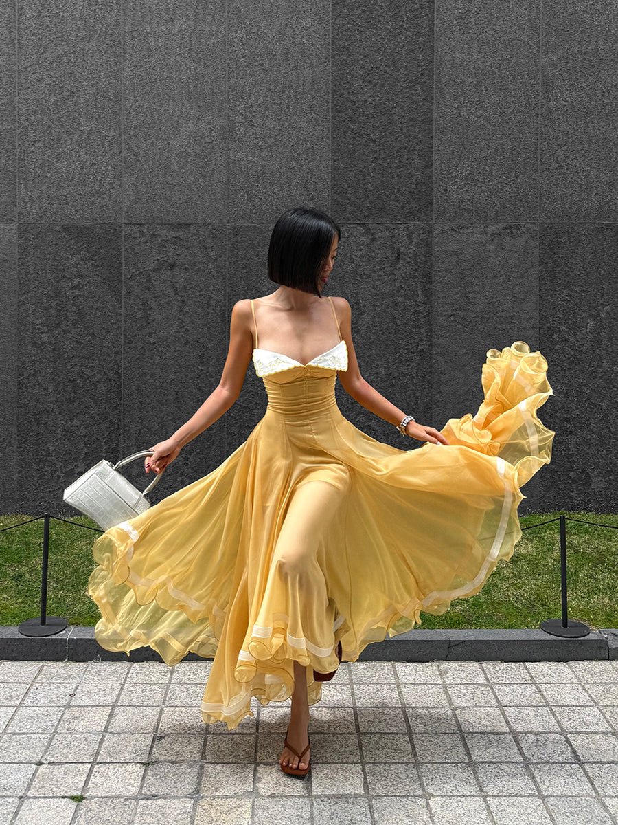 Adesi Elegant Asymmetrical Wave Hem Midi Dressmidi dressCelidiorCelidiorCJLY304624409IBnull