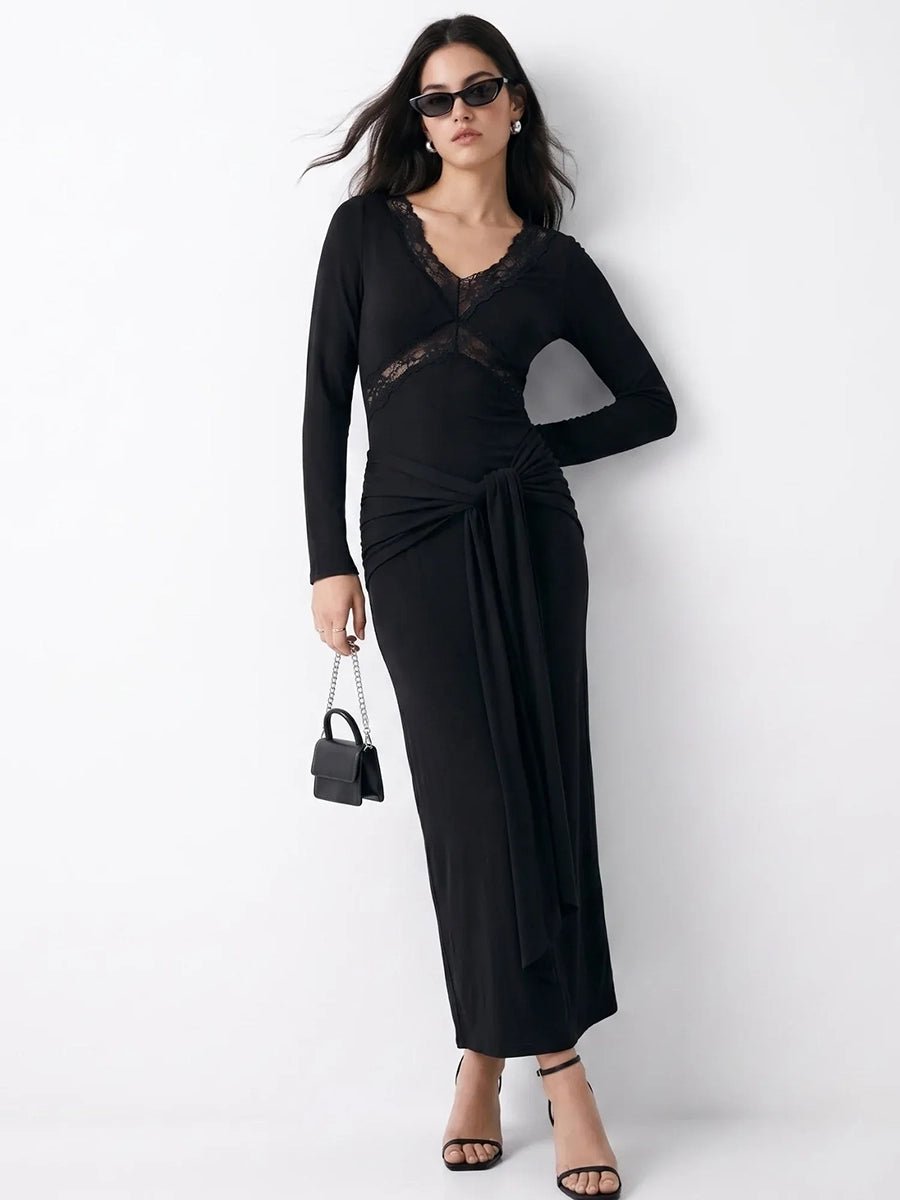Amered Fashionable Minimalist Slim Fit Maxi Dressmaxi dressCelidiorCelidiorCJLY273457005EVnull