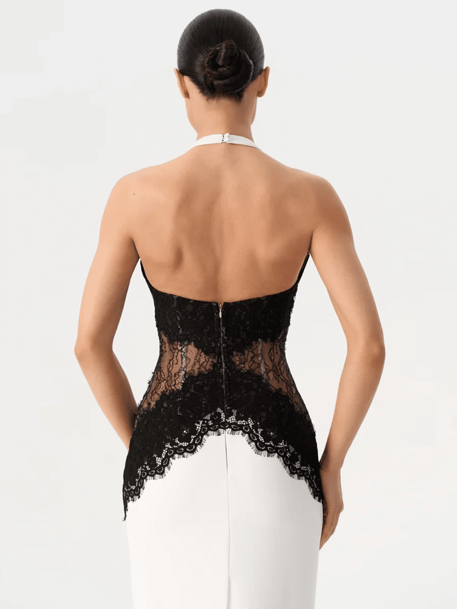 Aminer Round-Neck Sleeveless Lace Maxi Dressmaxi dressCelidiorCelidiorCJLY271828501AZnull