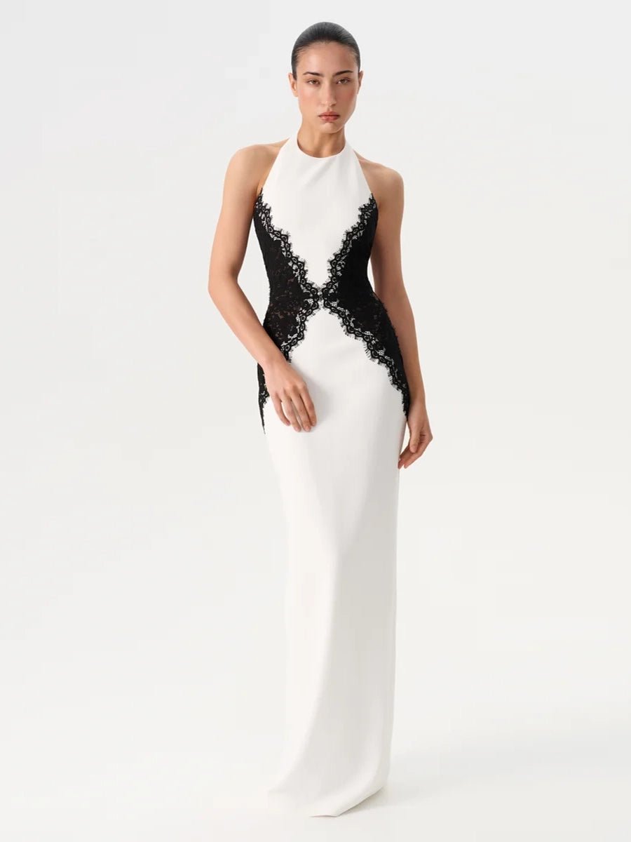 Aminer Round-Neck Sleeveless Lace Maxi Dressmaxi dressCelidiorCelidiorCJLY271828501AZnull
