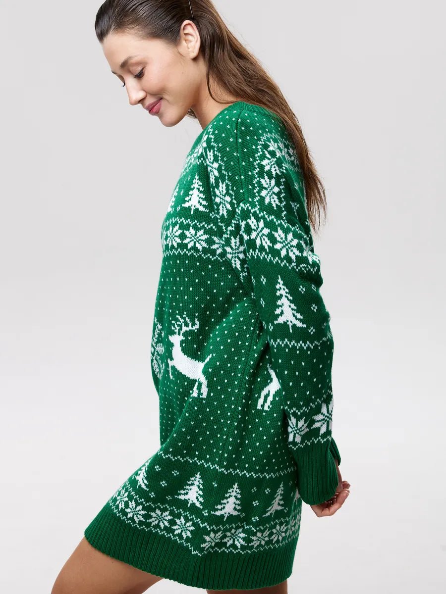 Anita Christmas Knit Long Sleeve DressOtherCelidiorCelidiorCJQZ131374001AZ