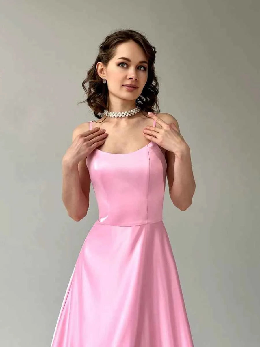Aphrodite Flower Swing Three-dimensional Flower A- Line Dress - Celidior