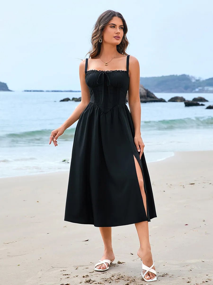 Ariadne Floral Midi Bohemian Tank DressApparel & Accessories > Clothing > Dresses > Midi DressesCelidiorCelidiorCJLY204644006FUnull