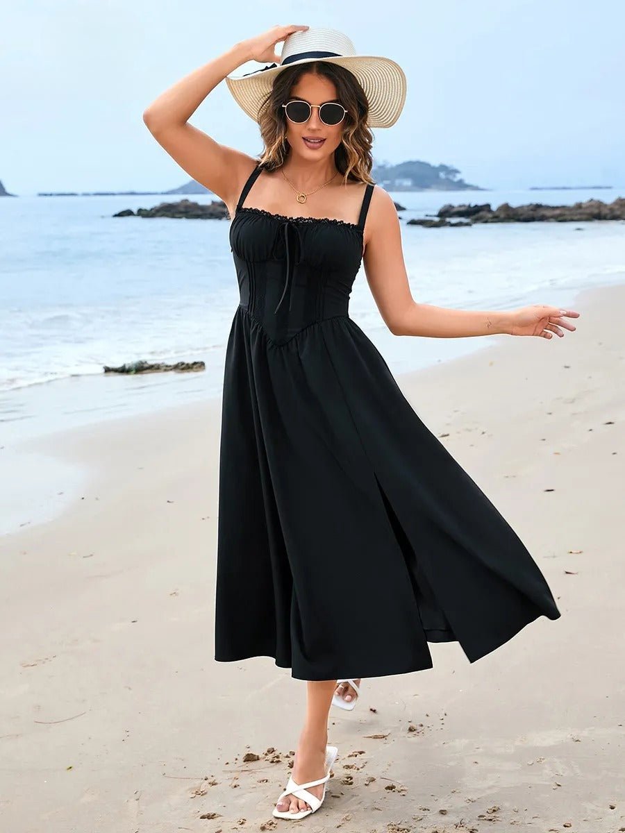 Ariadne Floral Midi Bohemian Tank DressApparel & Accessories > Clothing > Dresses > Midi DressesCelidiorCelidiorCJLY204644006FUnull