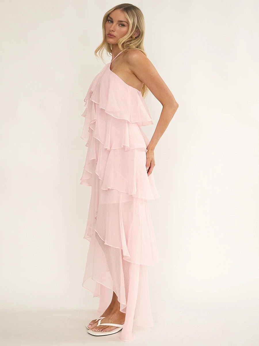 Arrah Off-Shoulder Chiffon Printed Dressmaxi dressCelidiorCelidiorCJLY281303805EVnull
