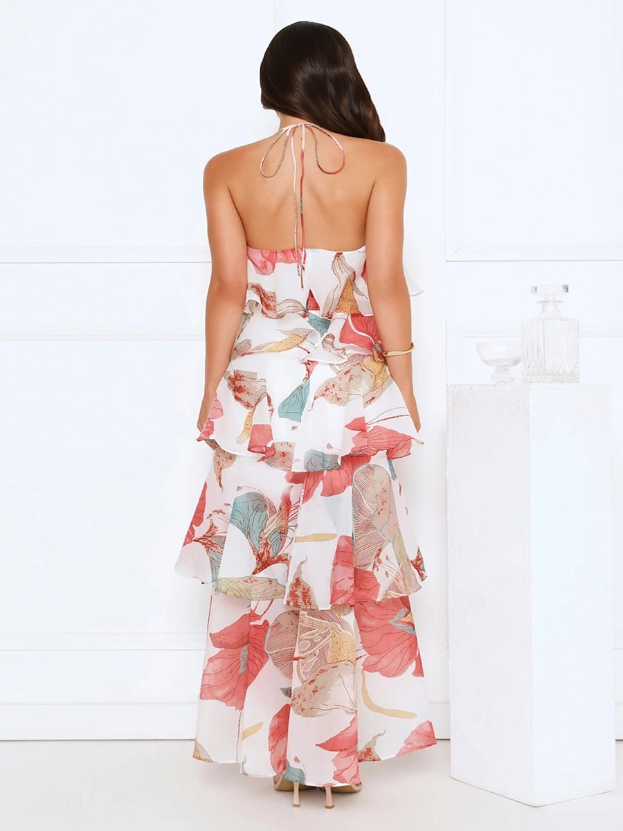 Arrah Off-Shoulder Chiffon Printed Dressmaxi dressCelidiorCelidiorCJLY281303809IRnull
