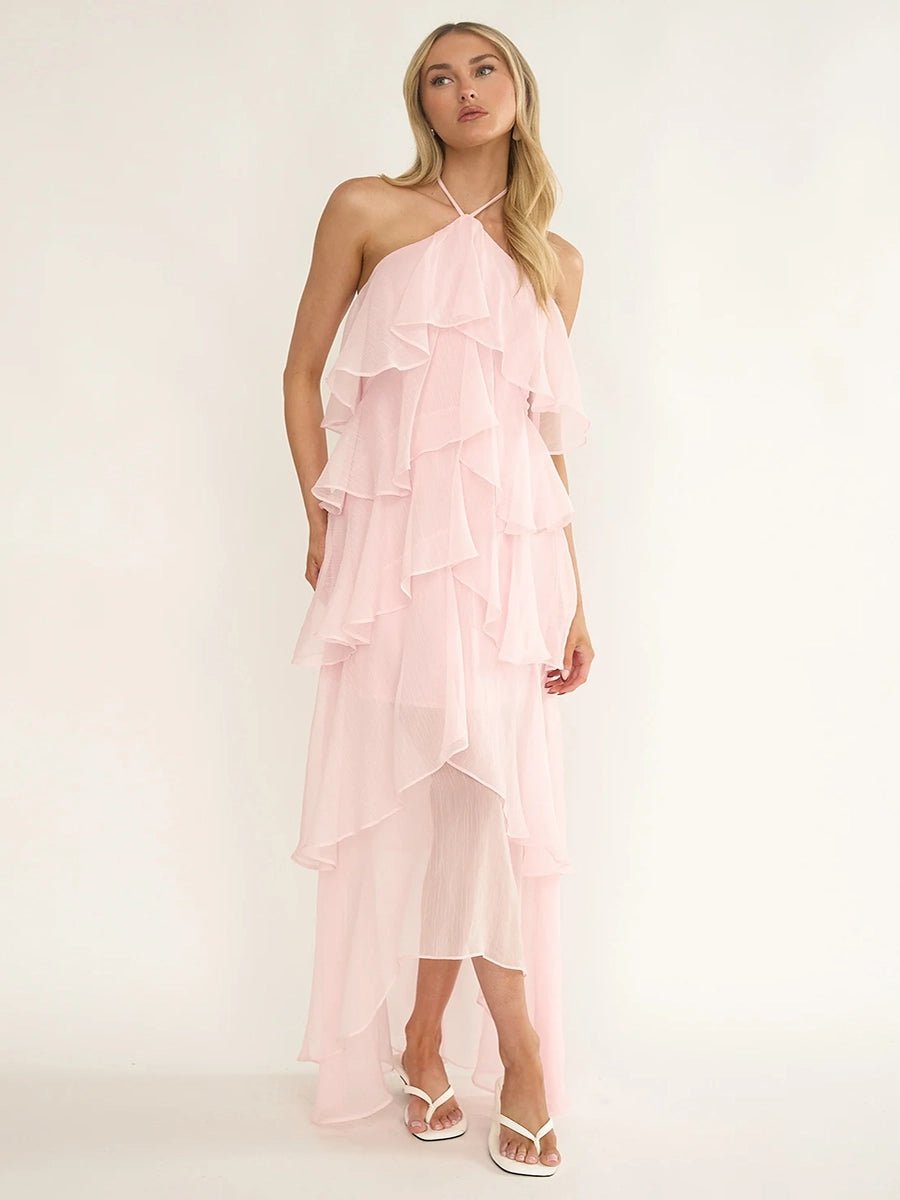 Arrah Off-Shoulder Chiffon Printed Dressmaxi dressCelidiorCelidiorCJLY281303821UFnull