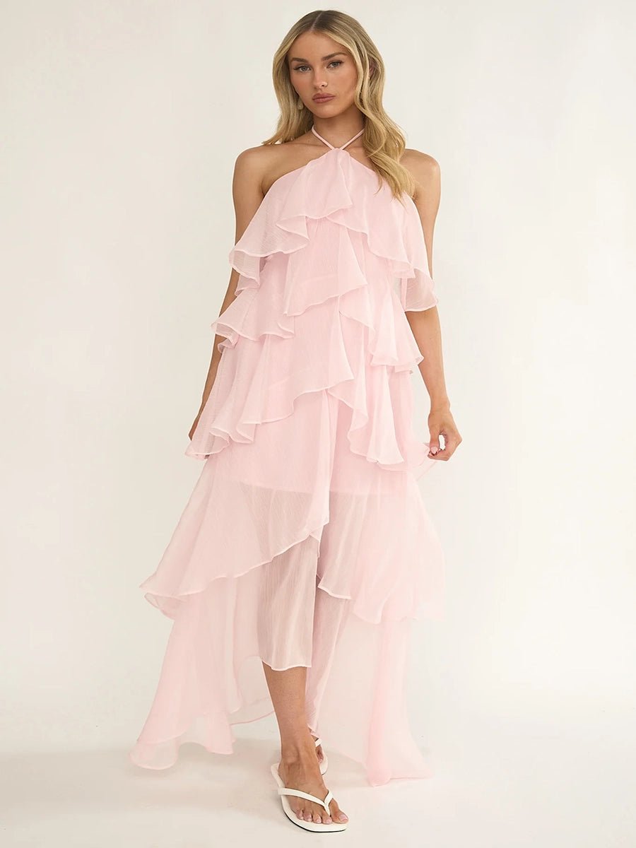 Arrah Off-Shoulder Chiffon Printed Dressmaxi dressCelidiorCelidiorCJLY281303821UFnull