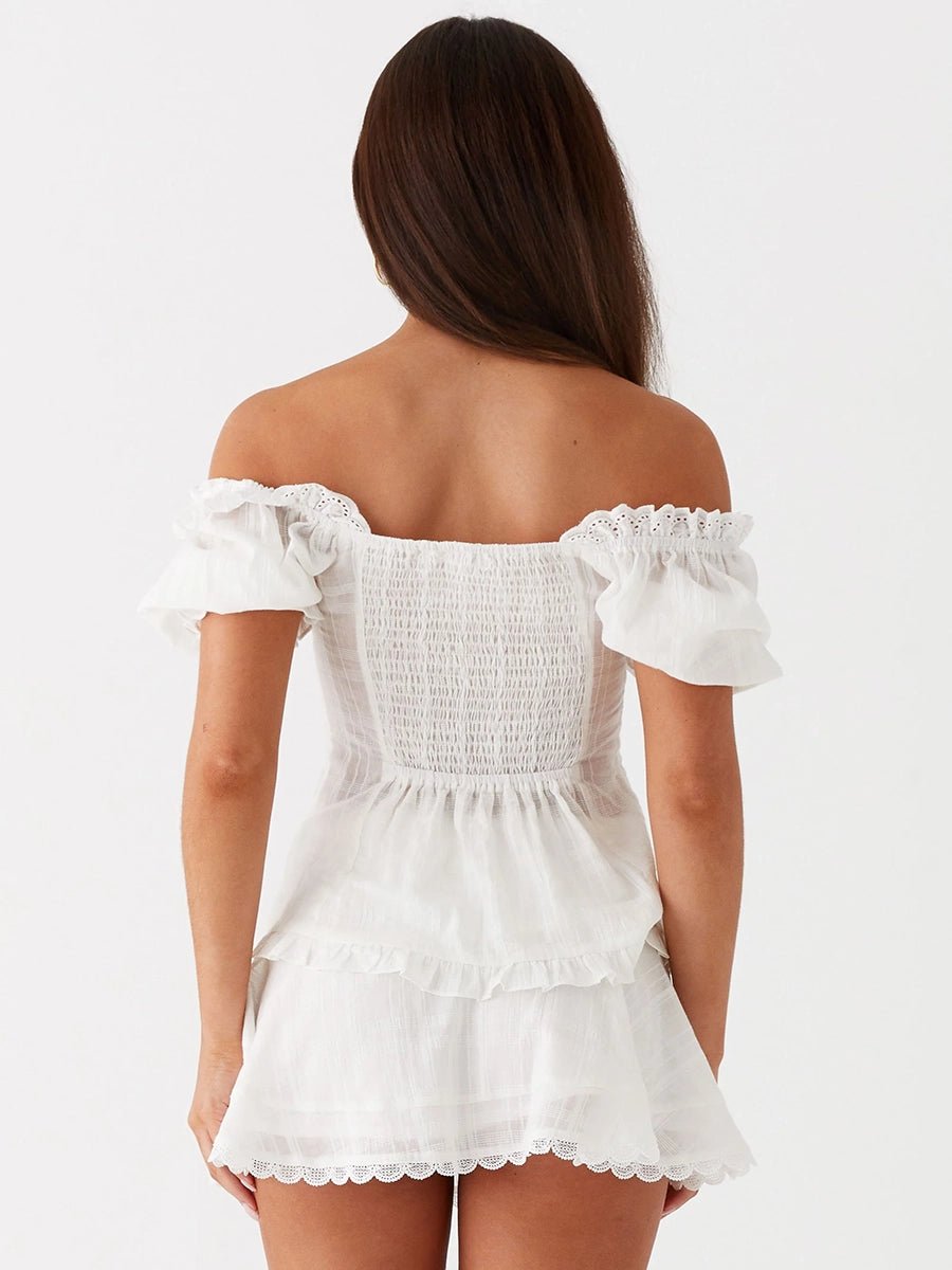 Asmus Woven Ruched Wrap Dressmini dressCelidiorCelidiorCJCS282195901AZnull