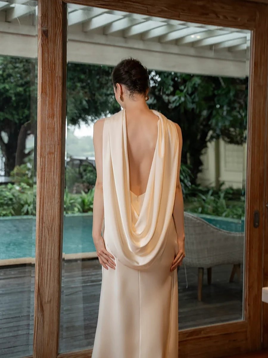 Awziya Satin Elegant Maxi Evening Dressmidi dressCelidiorCelidiorCJLY312045107GS1null