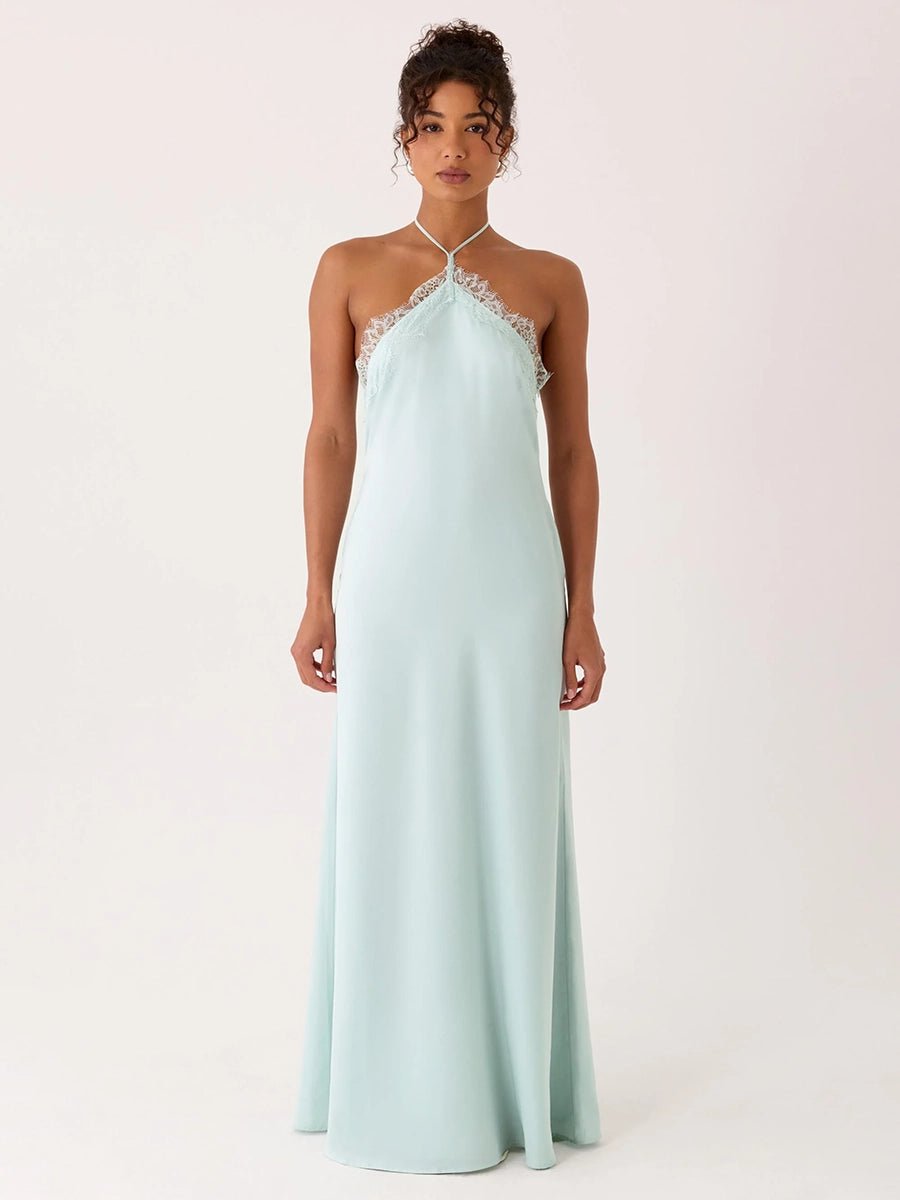 Azel Lace Spliced Backless Slip Dressmaxi dressCelidiorCelidiorCJLY286983304DWnull