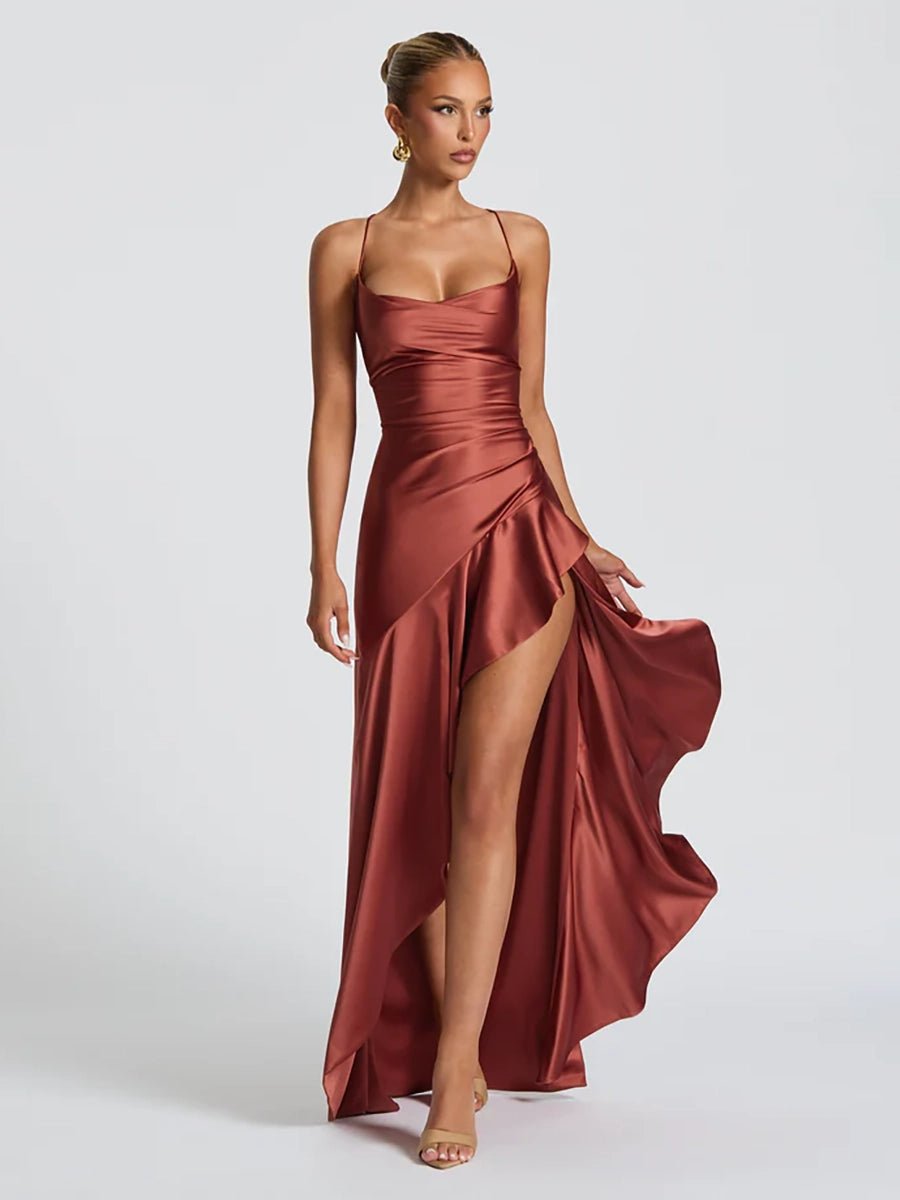 Bethany Backless Ruffles Irregular Dress SummerOtherCelidiorCelidiorCJLY232643601AZ
