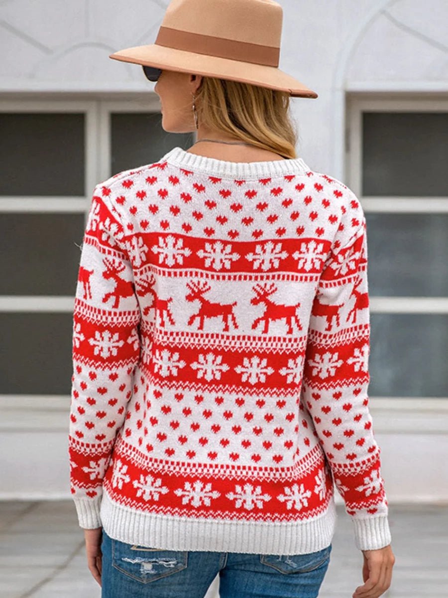 Brigitte Christmas SweaterOtherCelidiorCelidiorCJNSSYMY02636-White-One size