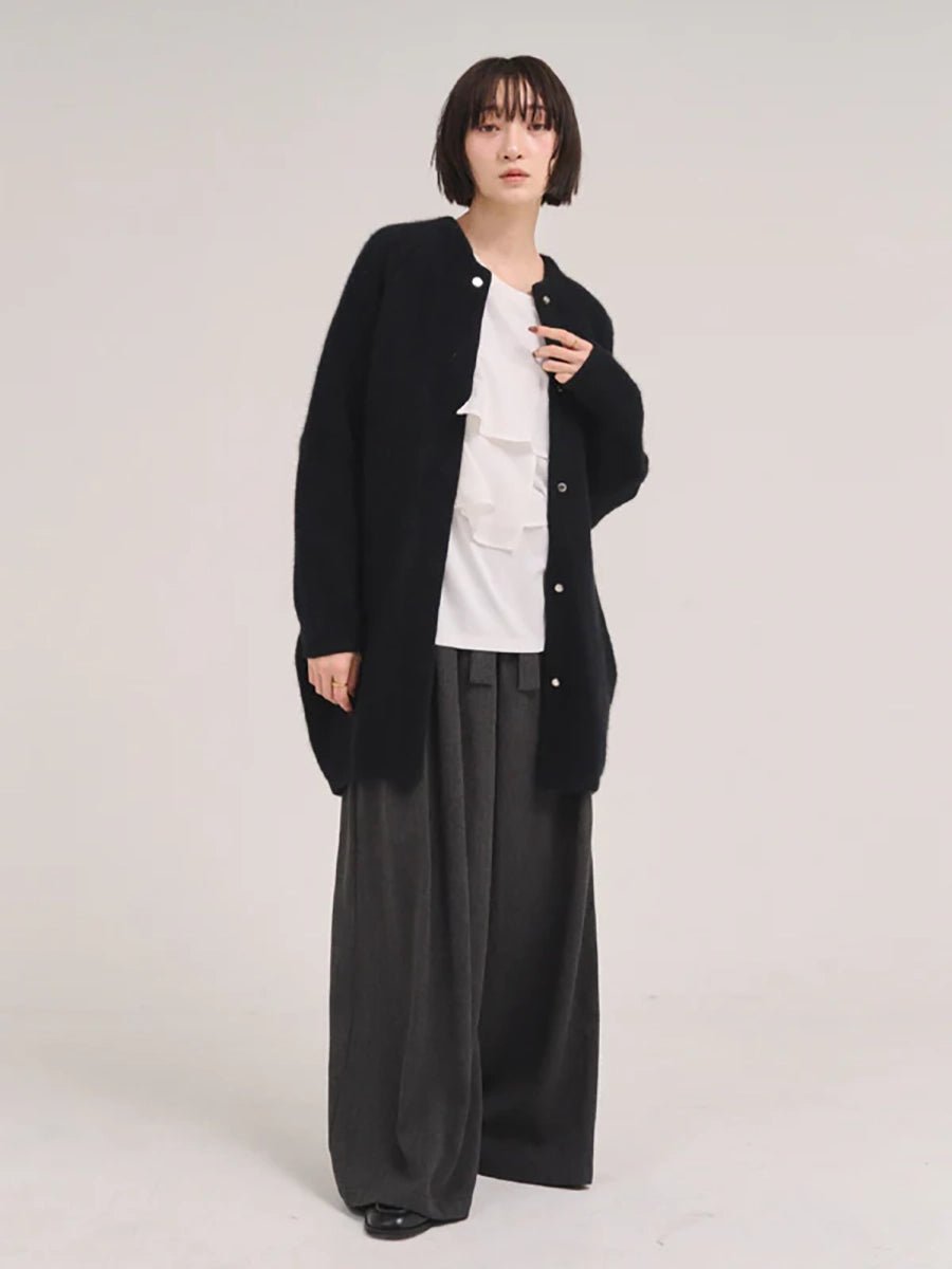 Elayne Loose Round Neck CardiganOtherCelidiorCelidiorCJMY184010701AZ