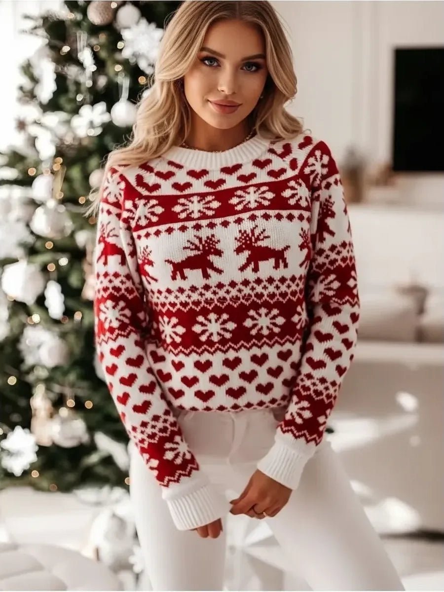 Emmalee Christmas SweaterOtherCelidiorCelidiorCJNSSYMY02698-Red-S
