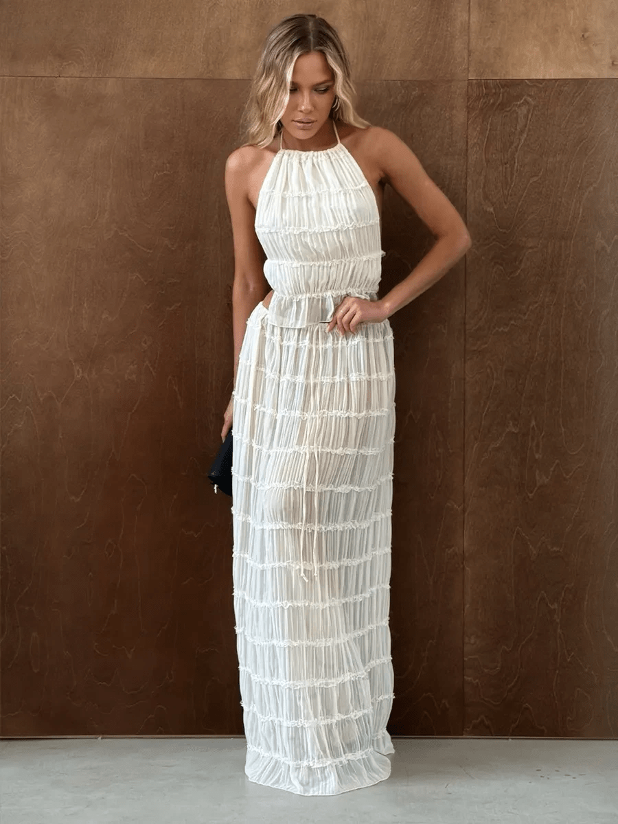 Freddie Dress Sleeveless Backless - Celidior