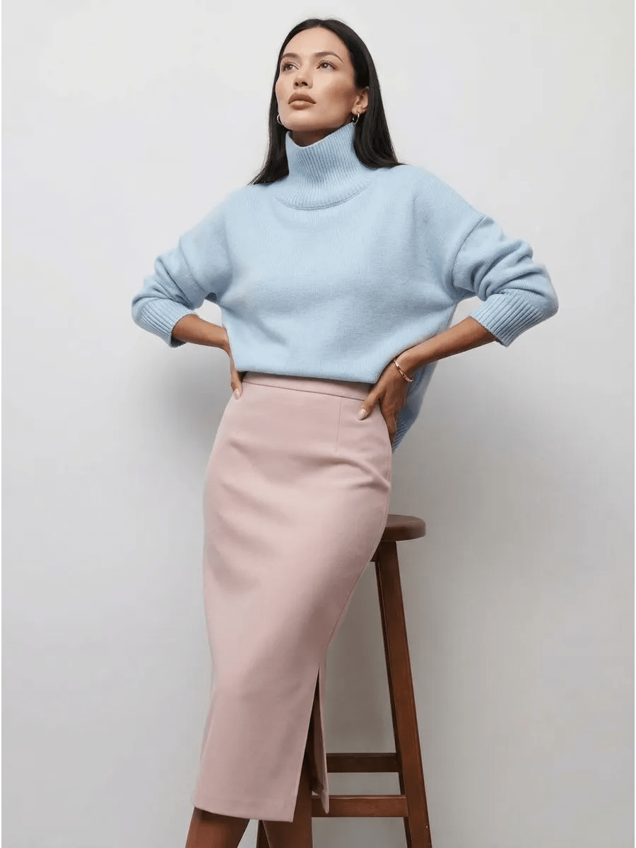 Gema Turtleneck Sweater sweaterCelidiorCelidiorCJMY229174617QJ