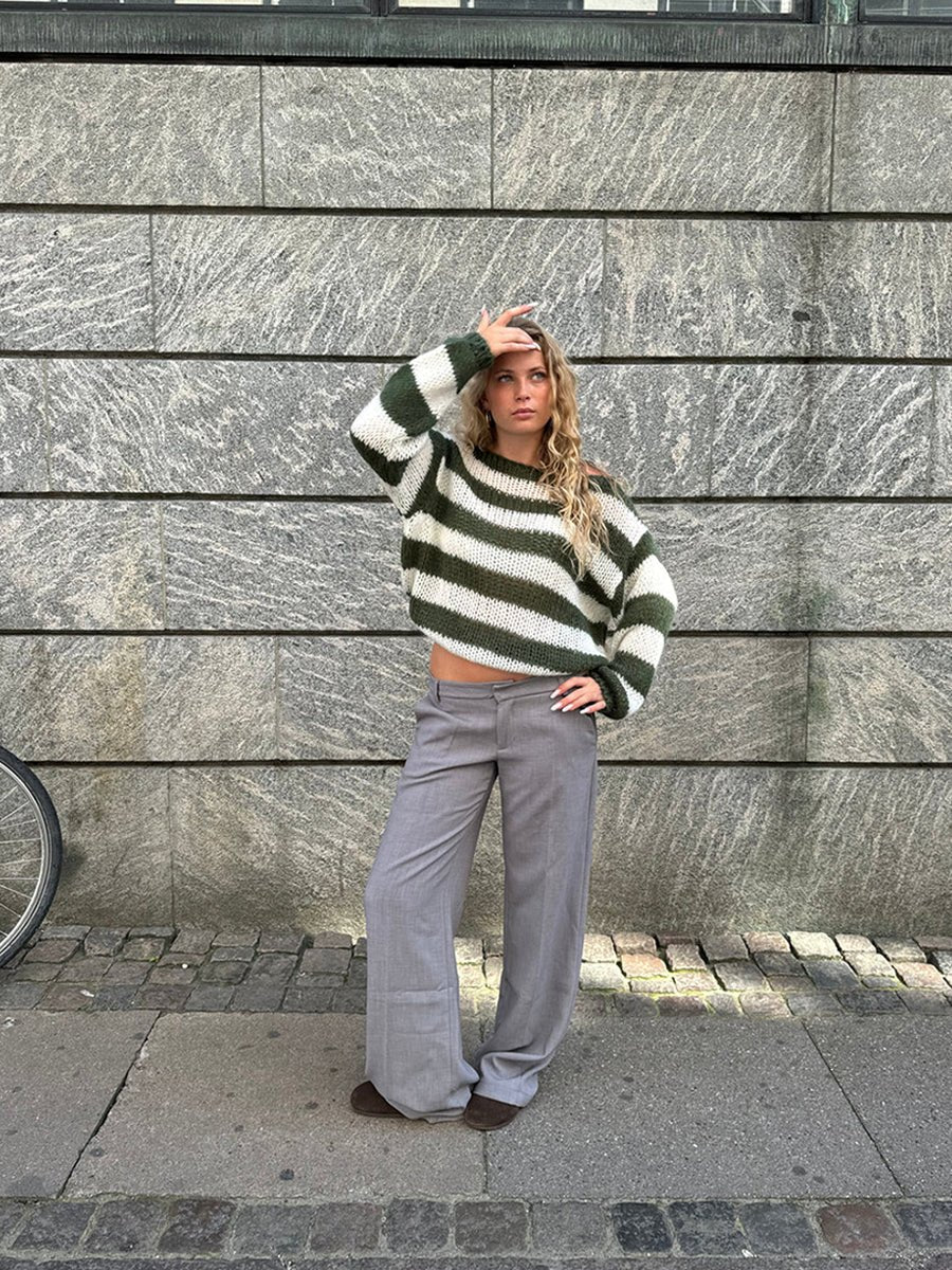 Jaida Loose Striped Pullover SweaterOtherCelidiorCelidiorCJMY211857801AZ