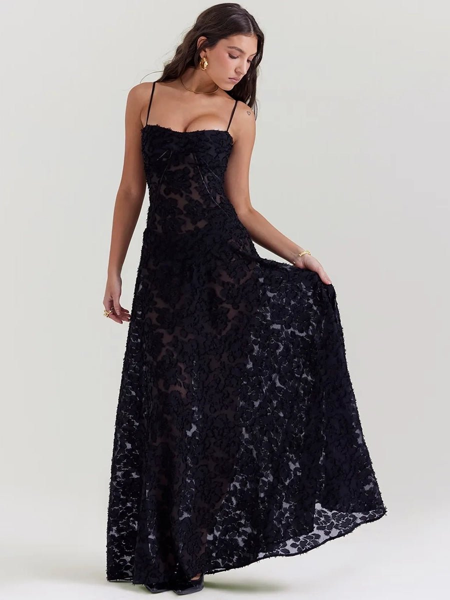 Kaylei Sexy Flowers Lace Maxi DressdressesCelidiorCelidiorCJLY176825617QJnull