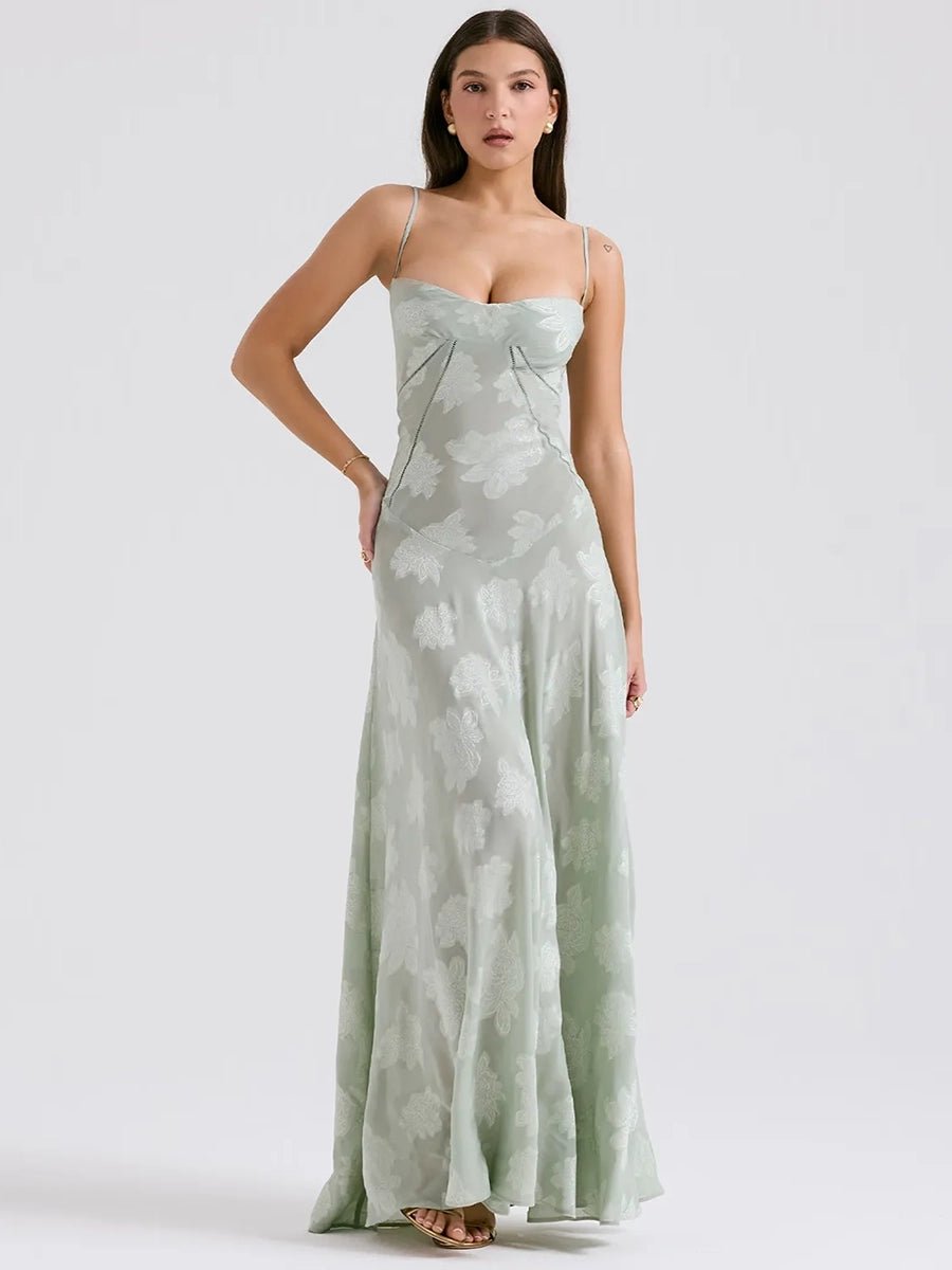 Kaylei Sexy Flowers Lace Maxi DressdressesCelidiorCelidiorCJLY176825617QJnull