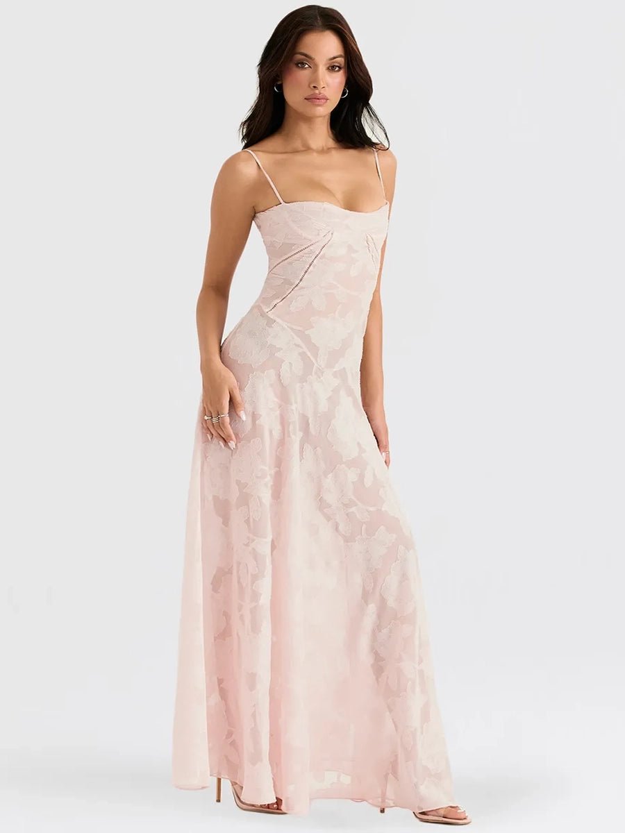 Kaylei Sexy Flowers Lace Maxi DressdressesCelidiorCelidiorCJLY176825619SHnull