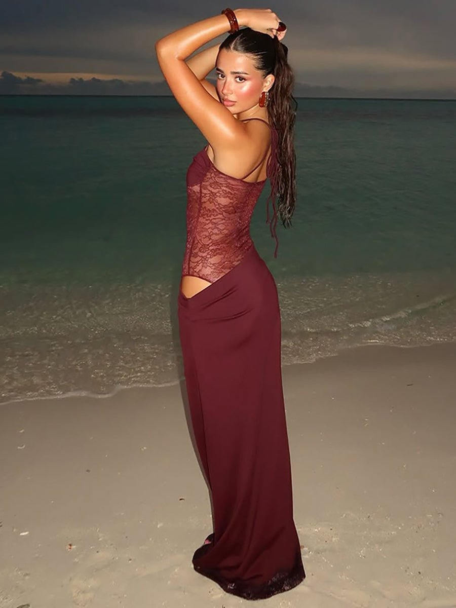 Myron Sexy Lace Long DressesOtherCelidiorCelidiorCJLY231465012LO