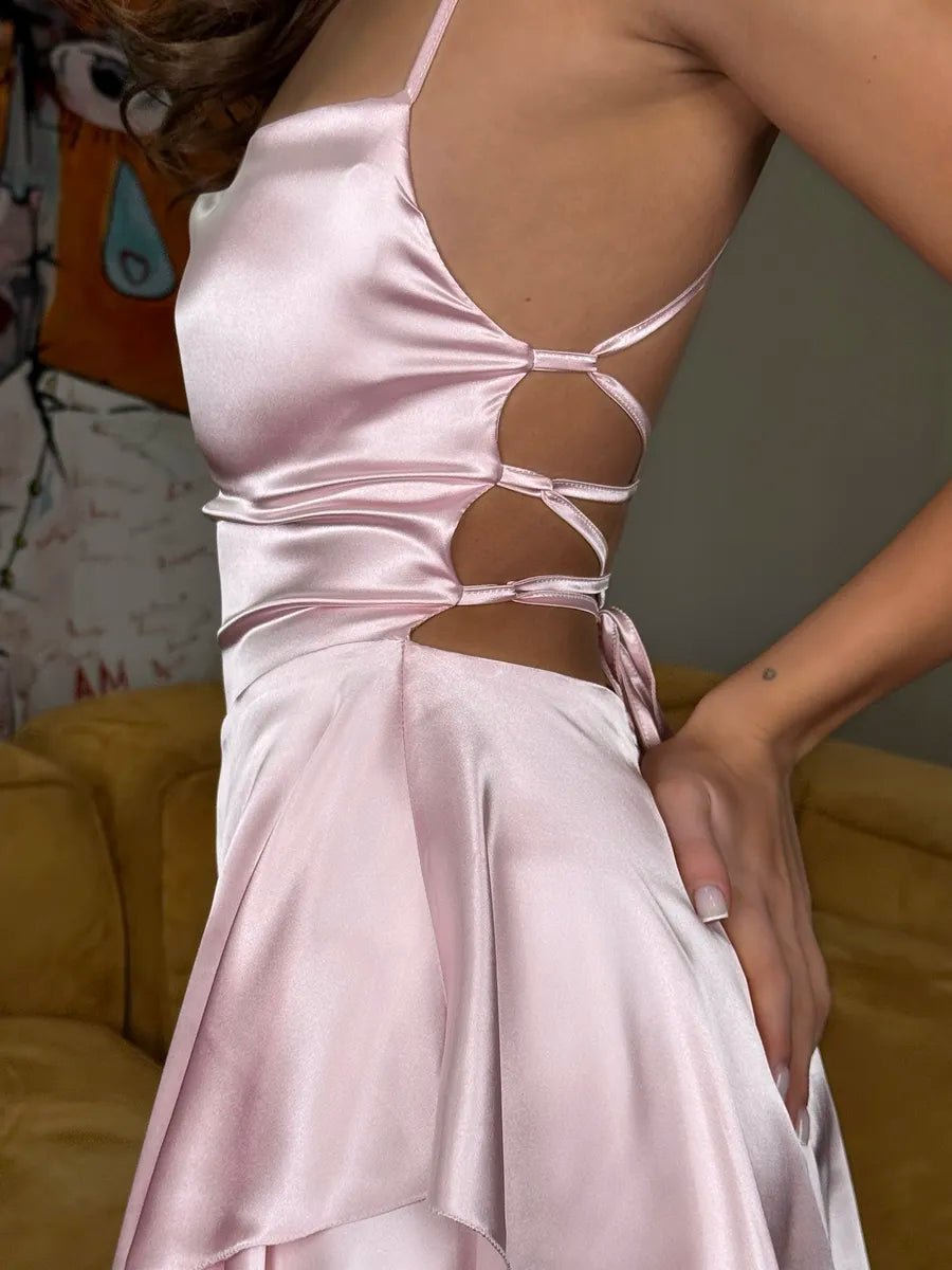 Sadao Lace Up A-Line Short DressOtherCelidiorCelidior